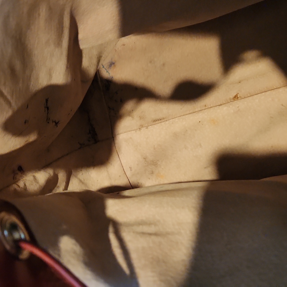 Burberry Beige and Burgundy Hobo Bag - Picture 10 of 12